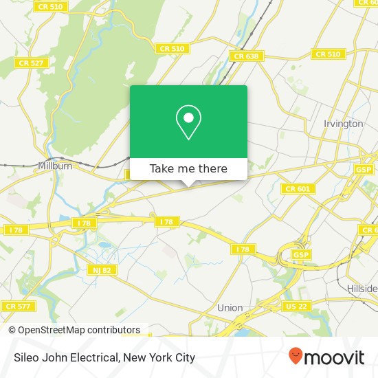 Mapa de Sileo John Electrical