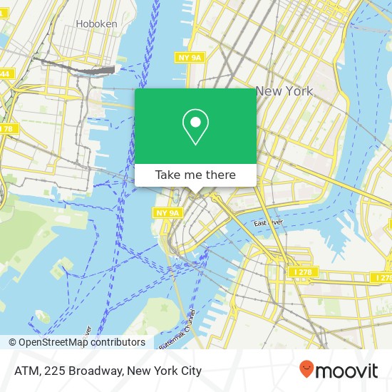 ATM, 225 Broadway map