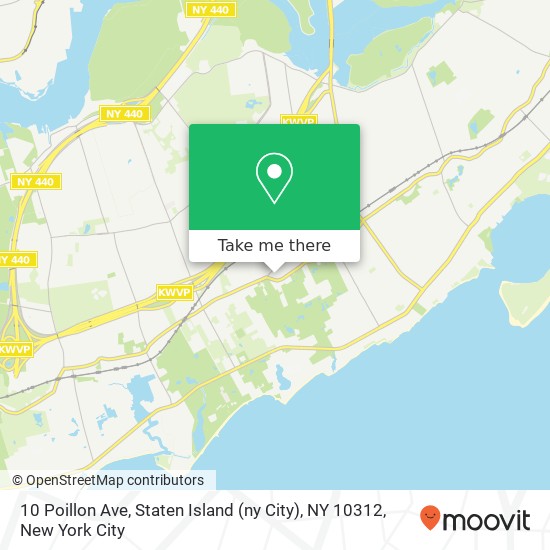 10 Poillon Ave, Staten Island (ny City), NY 10312 map