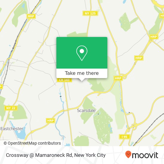 Crossway @ Mamaroneck Rd map