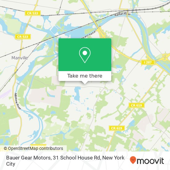 Bauer Gear Motors, 31 School House Rd map