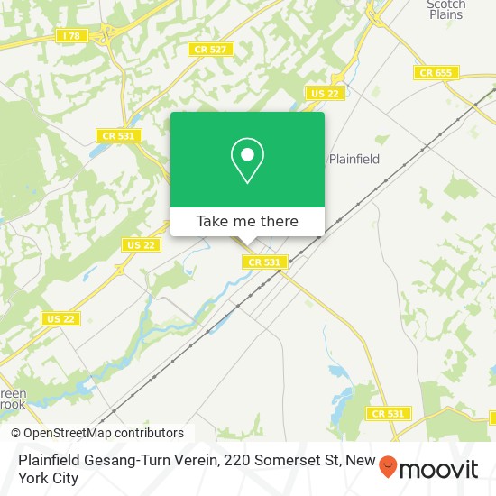 Plainfield Gesang-Turn Verein, 220 Somerset St map