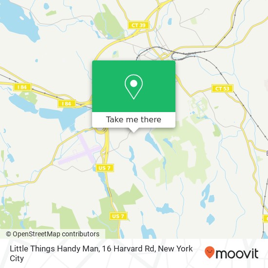 Little Things Handy Man, 16 Harvard Rd map