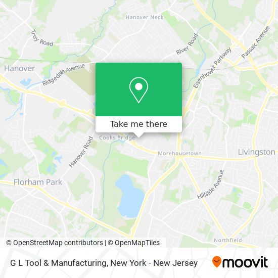 G L Tool & Manufacturing map