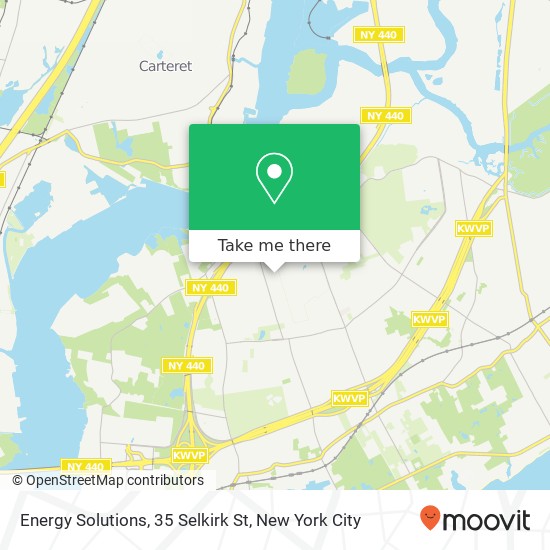 Mapa de Energy Solutions, 35 Selkirk St