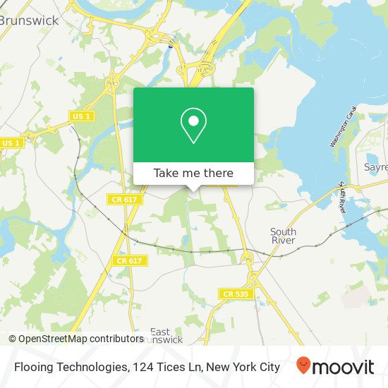 Flooing Technologies, 124 Tices Ln map