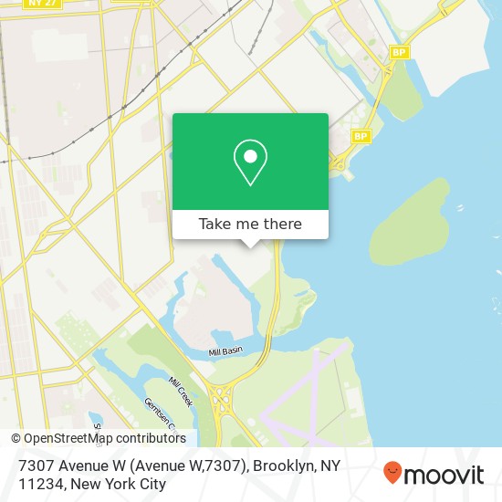 7307 Avenue W (Avenue W,7307), Brooklyn, NY 11234 map