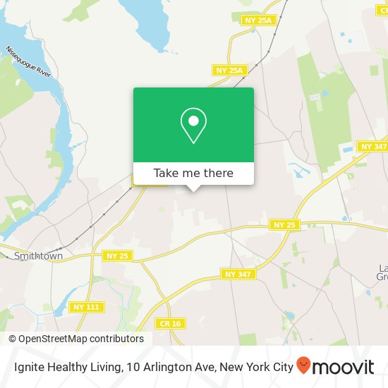 Ignite Healthy Living, 10 Arlington Ave map