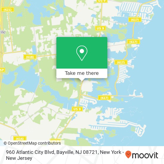 960 Atlantic City Blvd, Bayville, NJ 08721 map