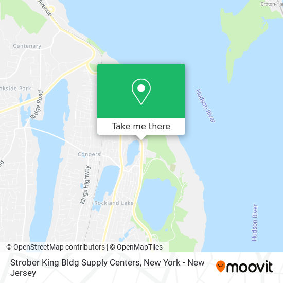 Strober King Bldg Supply Centers map