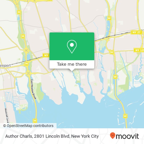 Author Charls, 2801 Lincoln Blvd map