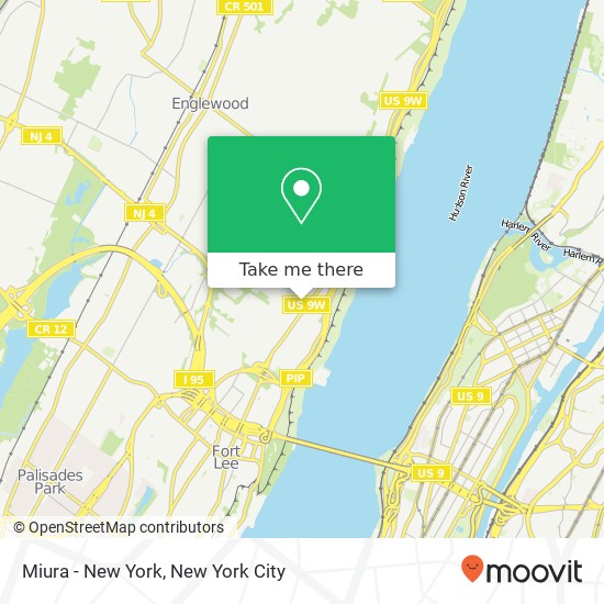 Miura - New York map