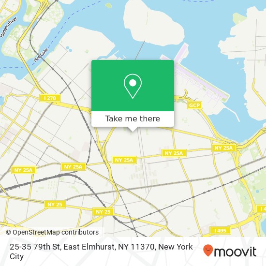 25-35 79th St, East Elmhurst, NY 11370 map
