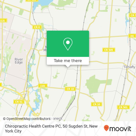 Mapa de Chiropractic Health Centre PC, 50 Sugden St