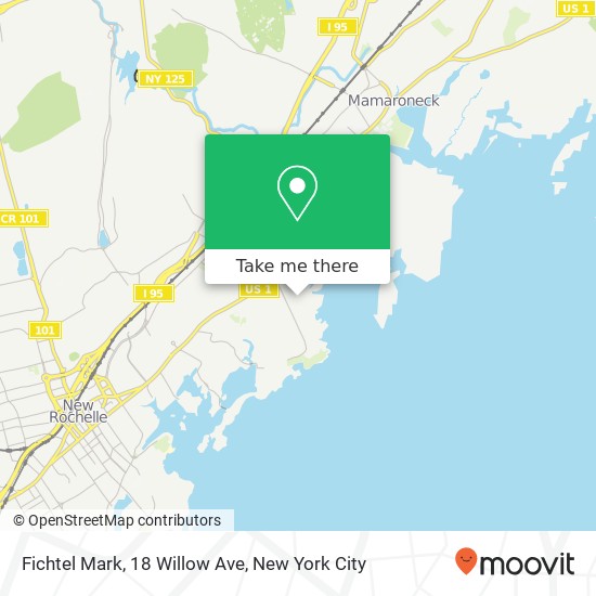 Mapa de Fichtel Mark, 18 Willow Ave