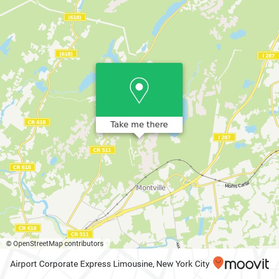 Mapa de Airport Corporate Express Limousine