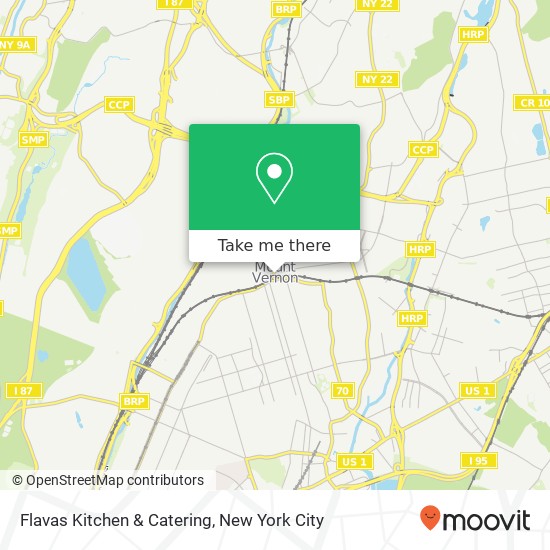 Flavas Kitchen & Catering map