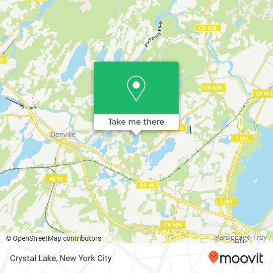 Crystal Lake map