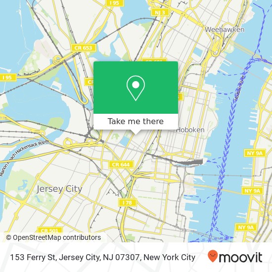 153 Ferry St, Jersey City, NJ 07307 map