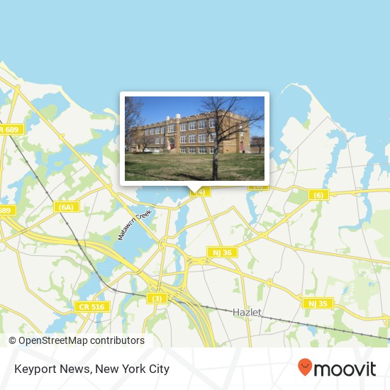 Mapa de Keyport News