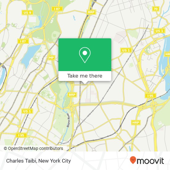 Mapa de Charles Taibi, 770 Allerton Ave