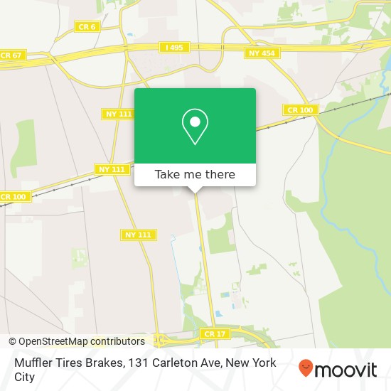 Muffler Tires Brakes, 131 Carleton Ave map