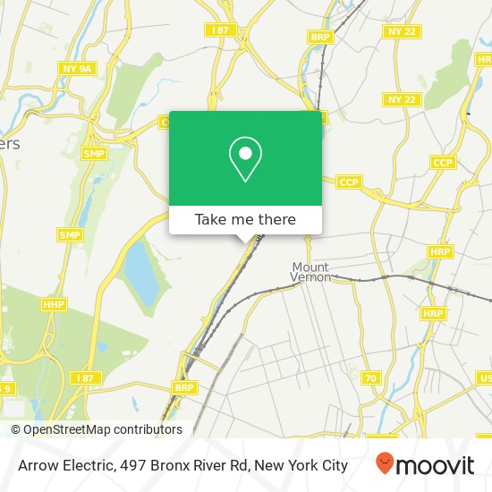 Arrow Electric, 497 Bronx River Rd map