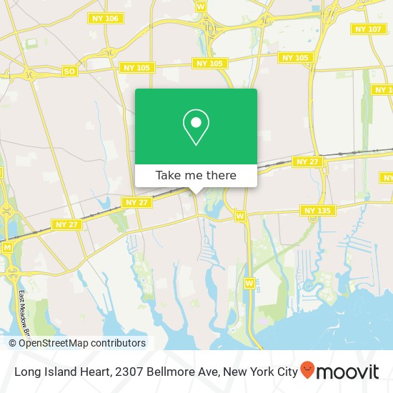 Long Island Heart, 2307 Bellmore Ave map