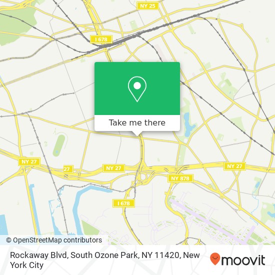 Rockaway Blvd, South Ozone Park, NY 11420 map