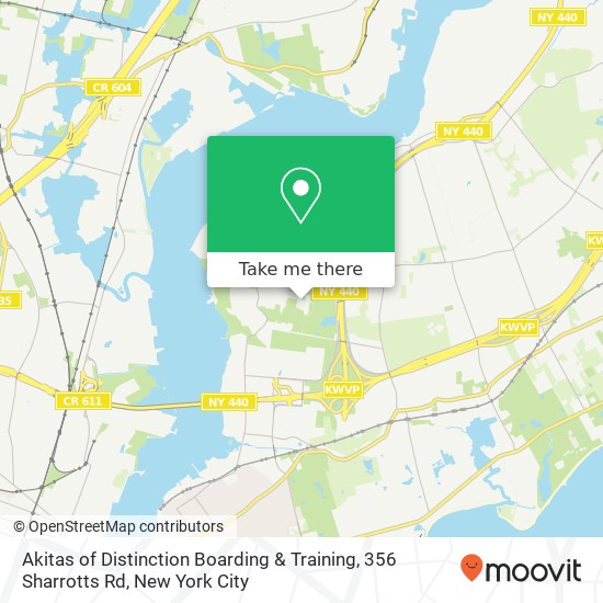 Akitas of Distinction Boarding & Training, 356 Sharrotts Rd map