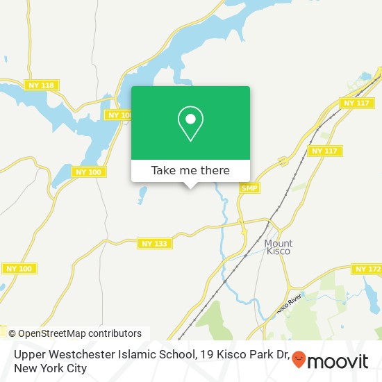 Upper Westchester Islamic School, 19 Kisco Park Dr map