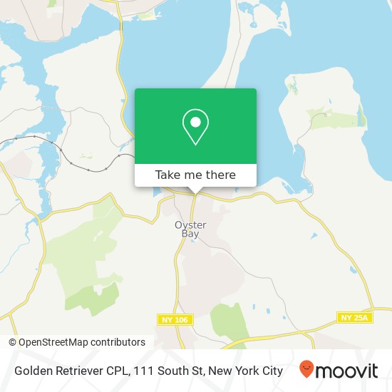 Mapa de Golden Retriever CPL, 111 South St