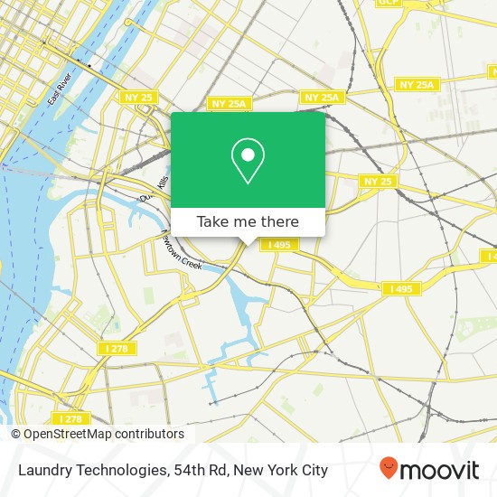 Mapa de Laundry Technologies, 54th Rd