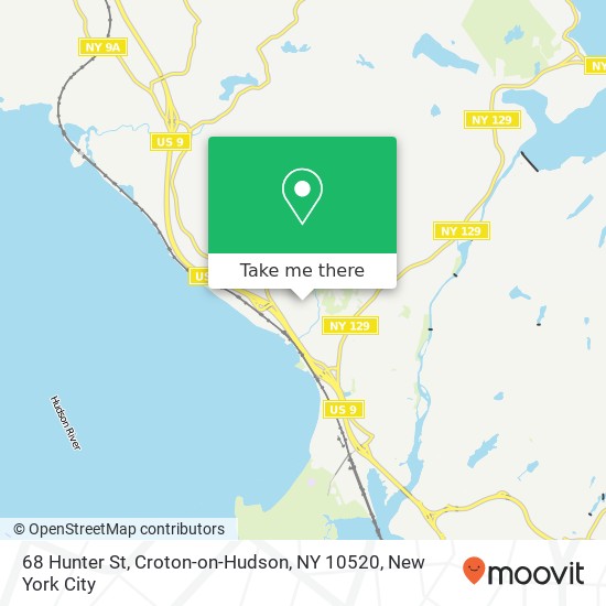 68 Hunter St, Croton-on-Hudson, NY 10520 map