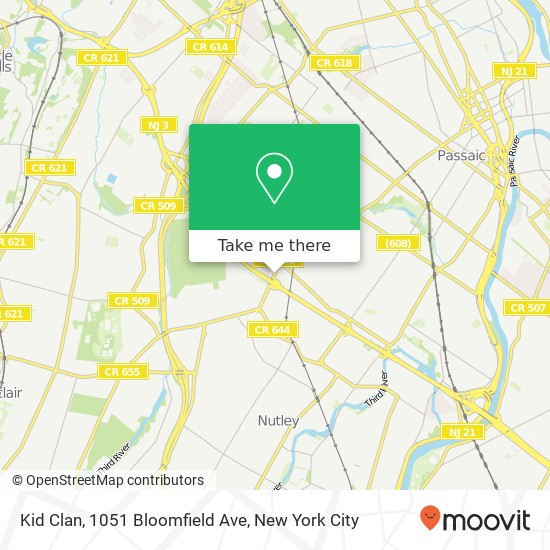 Kid Clan, 1051 Bloomfield Ave map