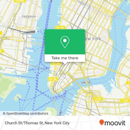 Mapa de Church St/Thomas St