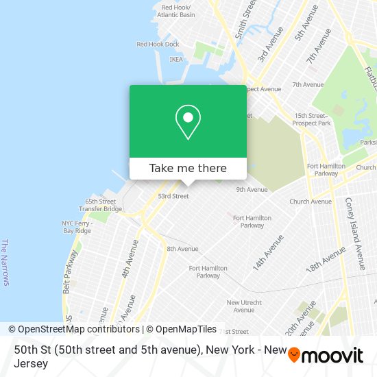 Mapa de 50th St (50th street and 5th avenue)