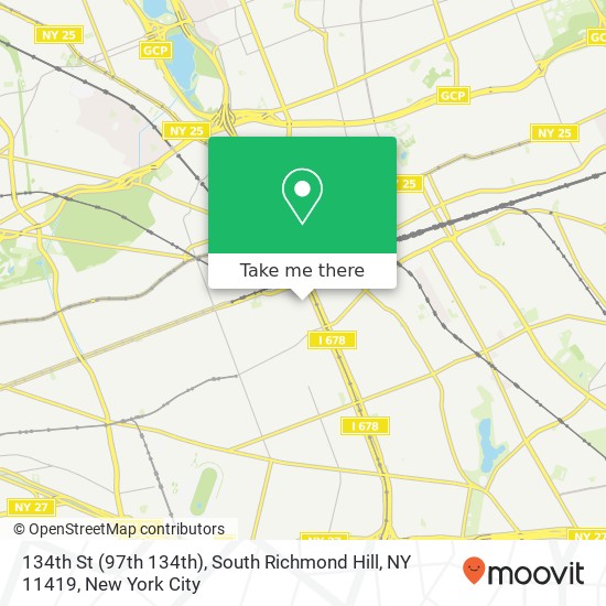 134th St (97th 134th), South Richmond Hill, NY 11419 map