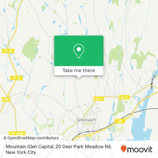 Mapa de Mountain Glen Capital, 20 Deer Park Meadow Rd