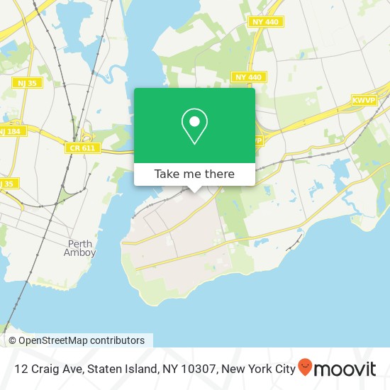 12 Craig Ave, Staten Island, NY 10307 map