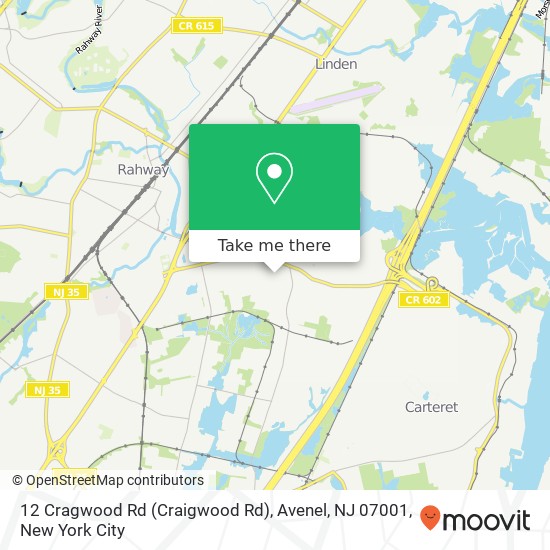 12 Cragwood Rd (Craigwood Rd), Avenel, NJ 07001 map