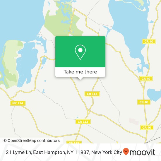 21 Lyme Ln, East Hampton, NY 11937 map