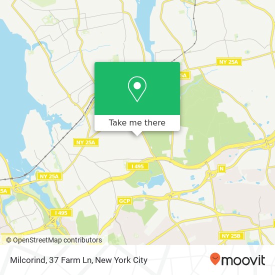 Mapa de Milcorind, 37 Farm Ln