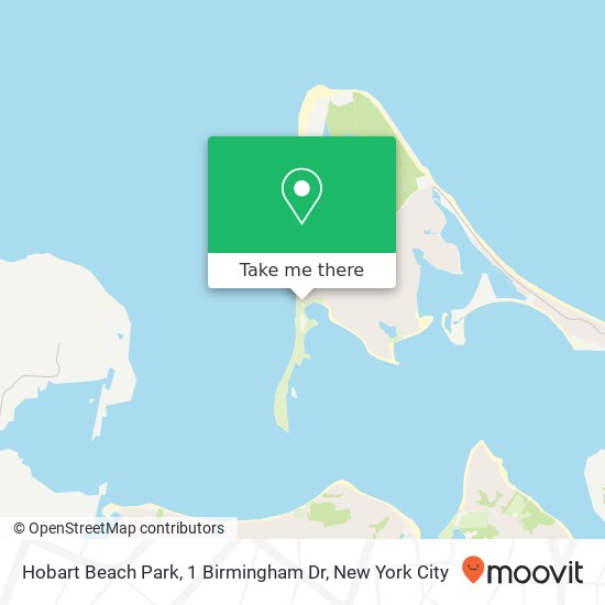 Mapa de Hobart Beach Park, 1 Birmingham Dr