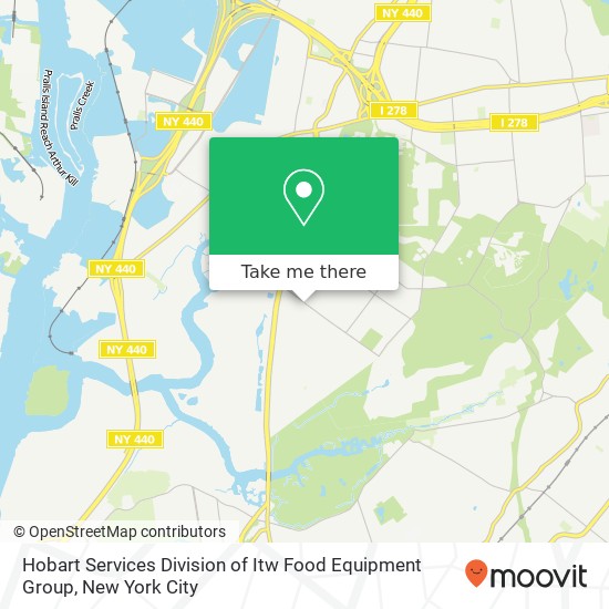 Hobart Services Division of Itw Food Equipment Group, 112 Richmond Hill Rd map