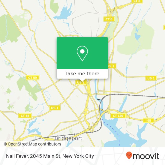 Mapa de Nail Fever, 2045 Main St