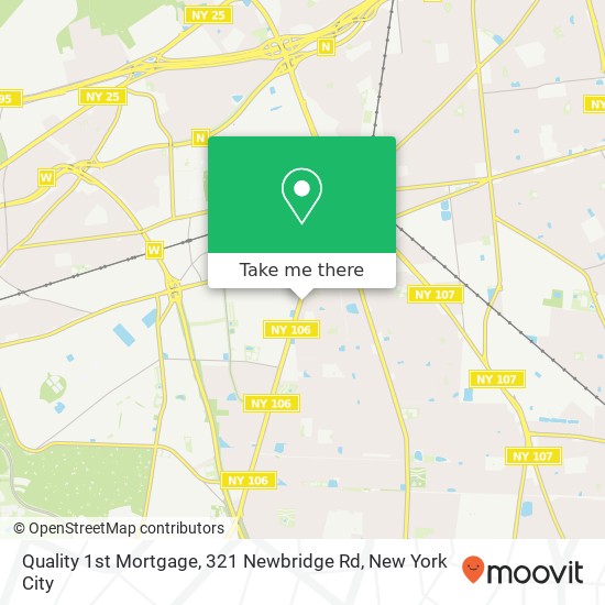 Mapa de Quality 1st Mortgage, 321 Newbridge Rd