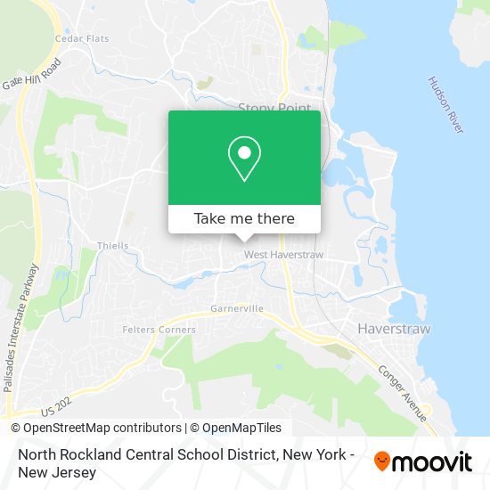 Mapa de North Rockland Central School District