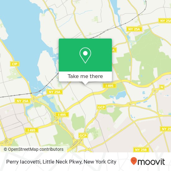 Mapa de Perry Iacovetti, Little Neck Pkwy