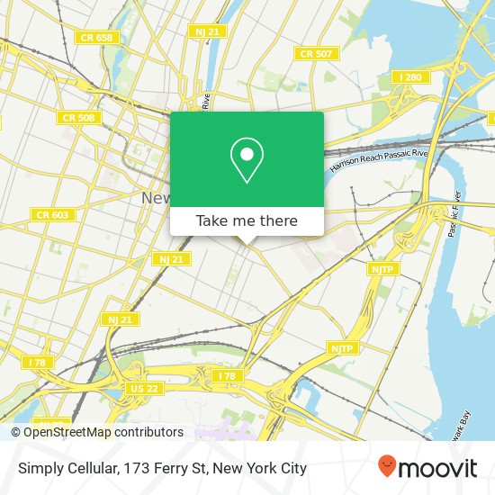 Mapa de Simply Cellular, 173 Ferry St